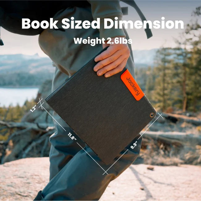 Jackery SolarSaga 40W Mini Solar Panel |Ultra-Light, IP68 Waterproof|, Foldable |21-0002-000054