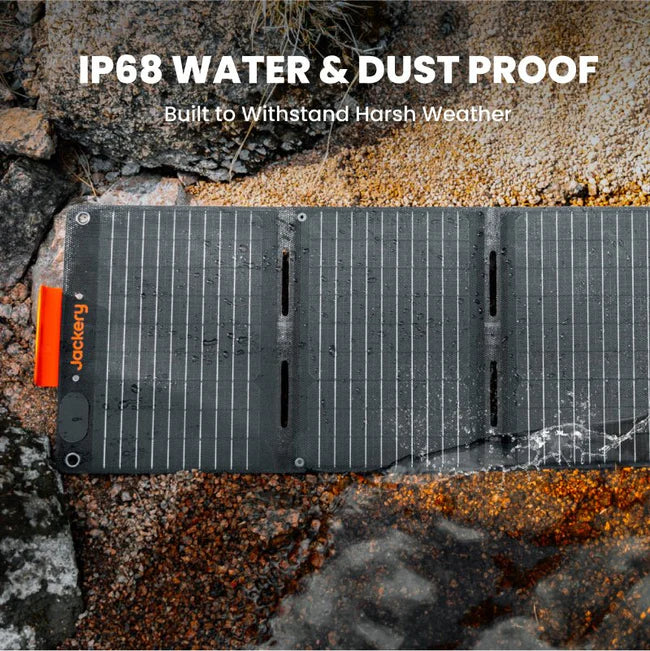 Jackery SolarSaga 40W Mini Solar Panel |Ultra-Light, IP68 Waterproof|, Foldable |21-0002-000054