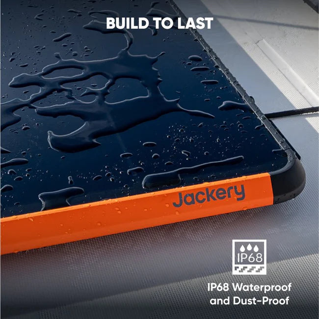 Jackery SolarSaga 100 Prime Solar Panel | 100W Bifacial, Waterproof | 21-0002-000029