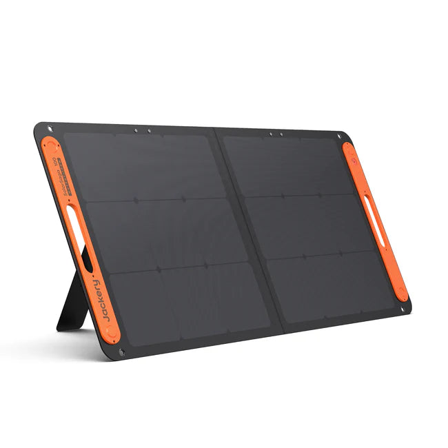 Jackery SolarSaga 100W Solar Panel | Foldable, Bifacial, Waterproof | 21-0002-000058