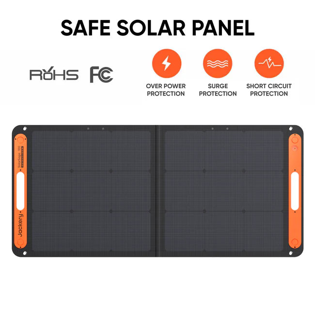 Jackery SolarSaga 100W Solar Panel | Foldable, Bifacial, Waterproof | 21-0002-000058