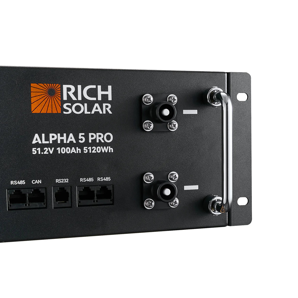 Rich Solar Alpha 5 PRO | 51.2 V 100 Ah LiFePO4 Rack Battery | RS-B5121P-5