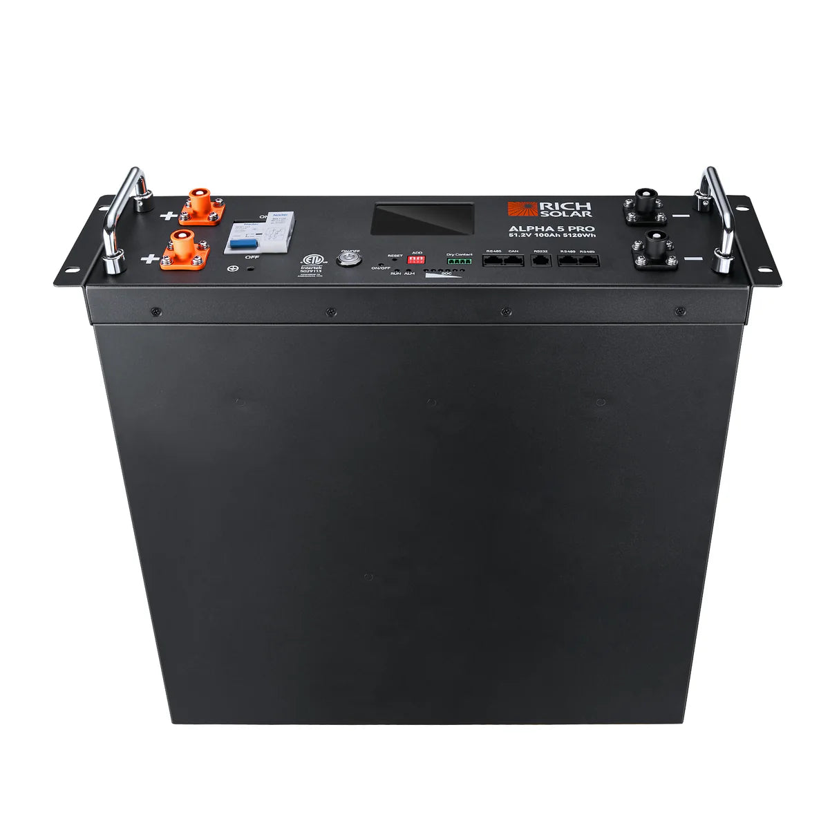 Rich Solar Alpha 5 PRO | 51.2 V 100 Ah LiFePO4 Rack Battery | RS-B5121P-5