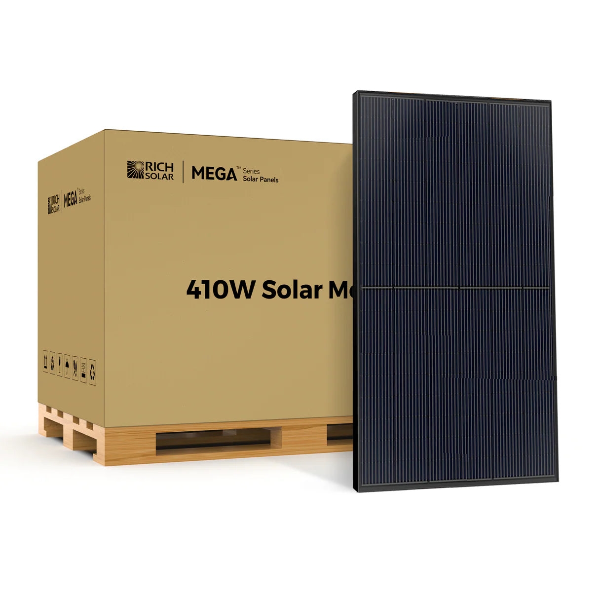 Rich Solar Mega 410 | 410 W Grid-Tie & Off-Grid Solar Panel | RS-M410-8
